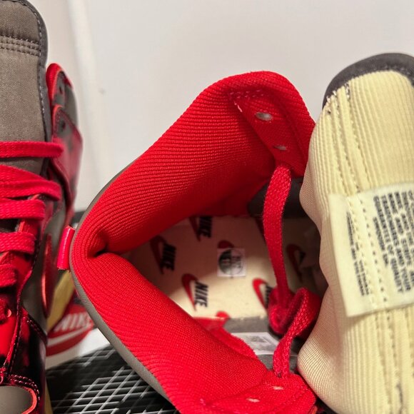 Nike Red and Gray Athletic Shoes - Picture 6 of 6